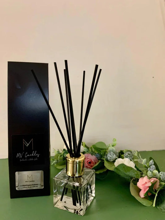 Pink Pepper & Rose Reed Diffuser