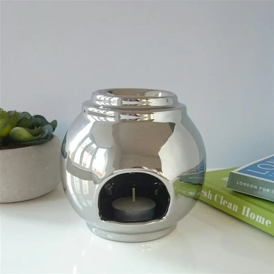 Chrome Ball Wax Warmer