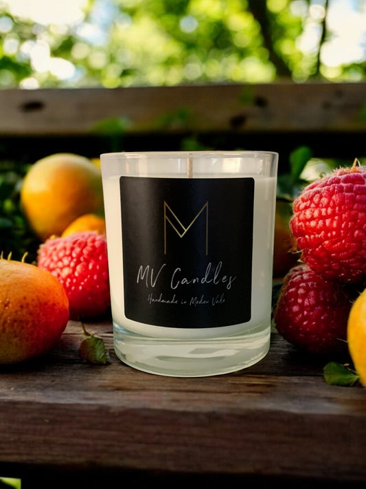 Raspberry & Orange Candle